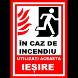Placuta in caz de incendiu utilizati aceasta iesire